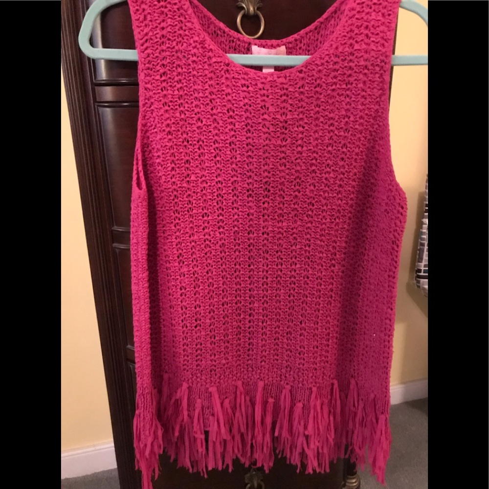 Lilly Pulitzer NWT, large, woven top